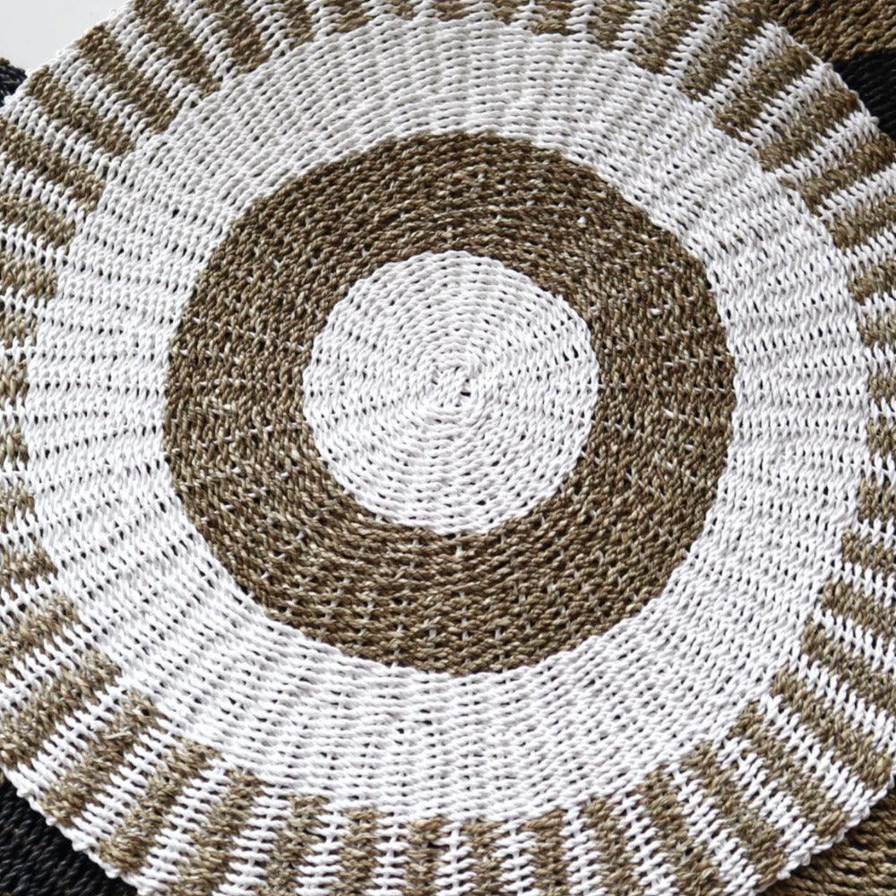 Seagrass Rugs Round - Eco-Friendly - Bell Tent Sussex