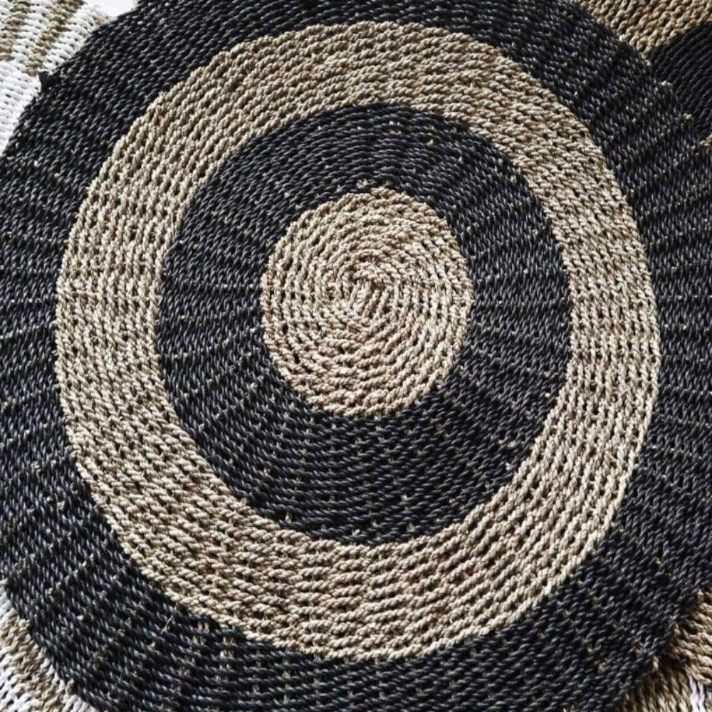 Seagrass Rugs Round - Eco-Friendly - Bell Tent Sussex