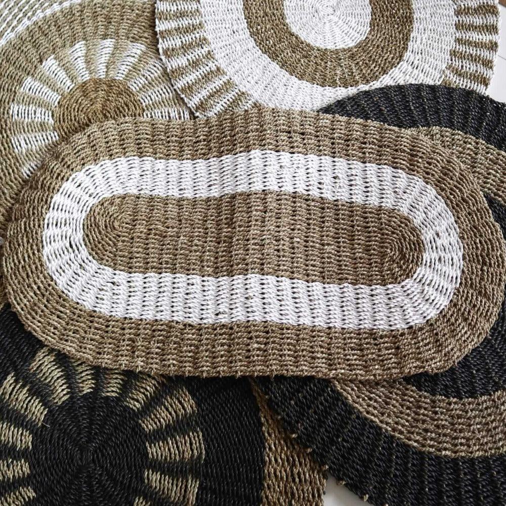 Seagrass Rugs Oval - Eco-Friendly - Bell Tent Sussex