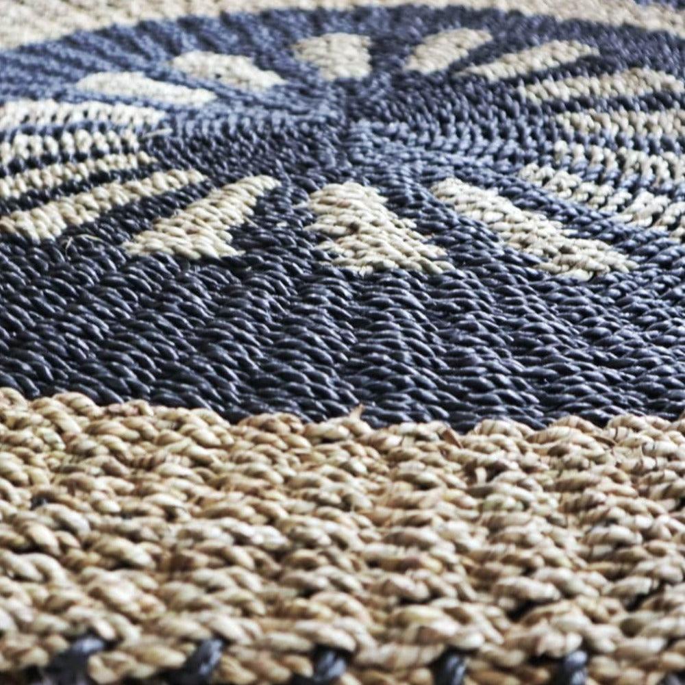 Seagrass Rugs Round - Eco-Friendly - Bell Tent Sussex