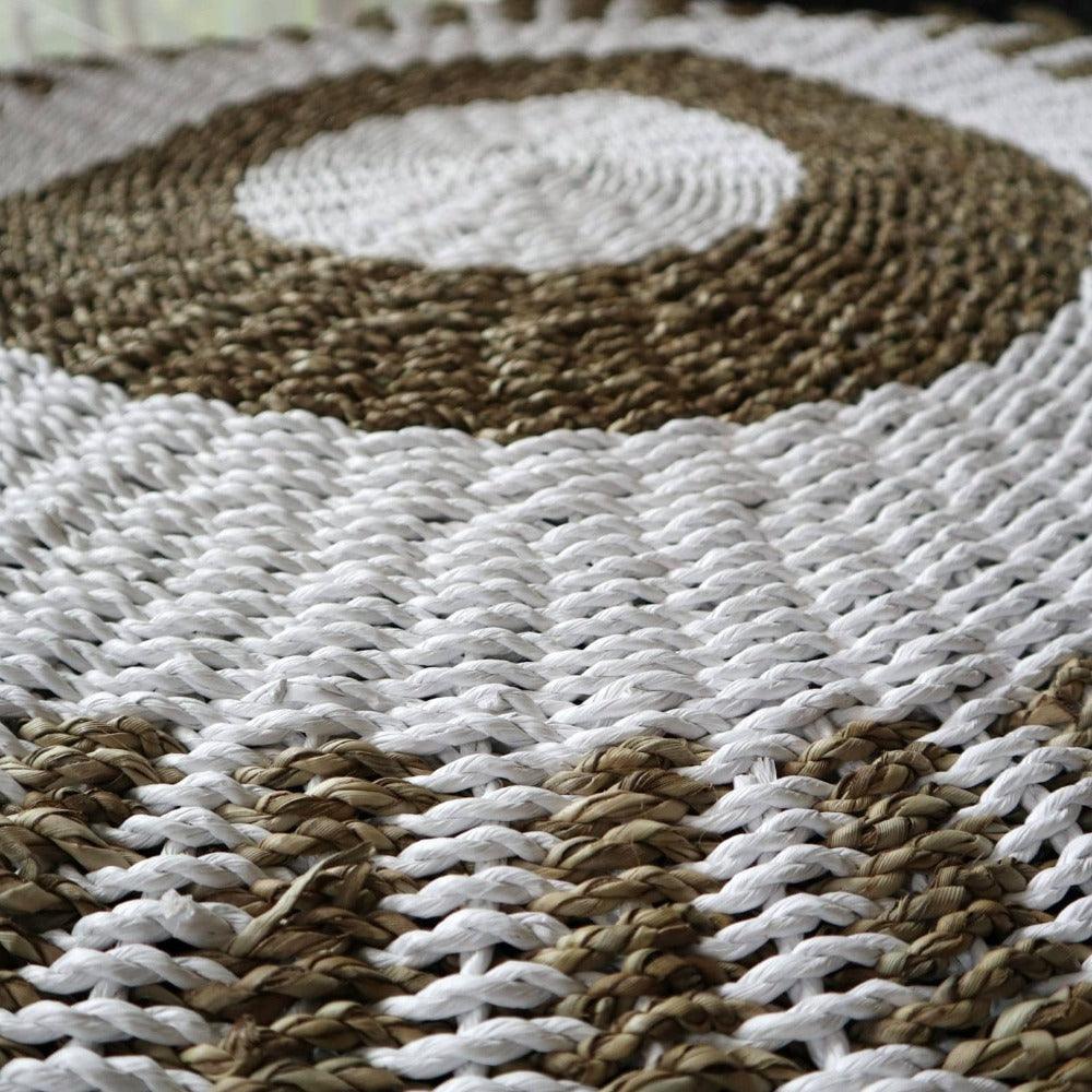 Seagrass Rugs Round - Eco-Friendly - Bell Tent Sussex