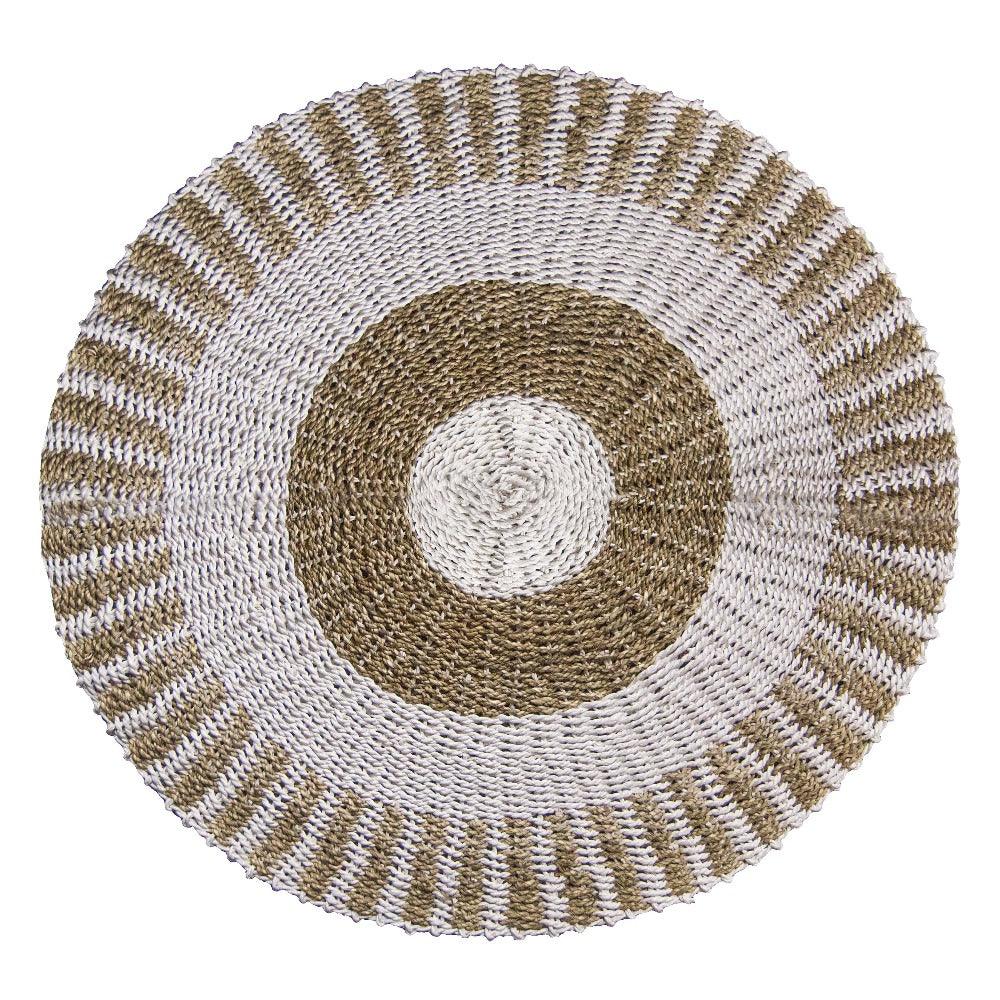 Seagrass Rugs Round - Eco-Friendly - Bell Tent Sussex