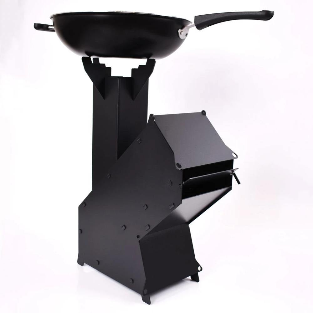 Rocket Stove & Oven - Bell Tent Sussex