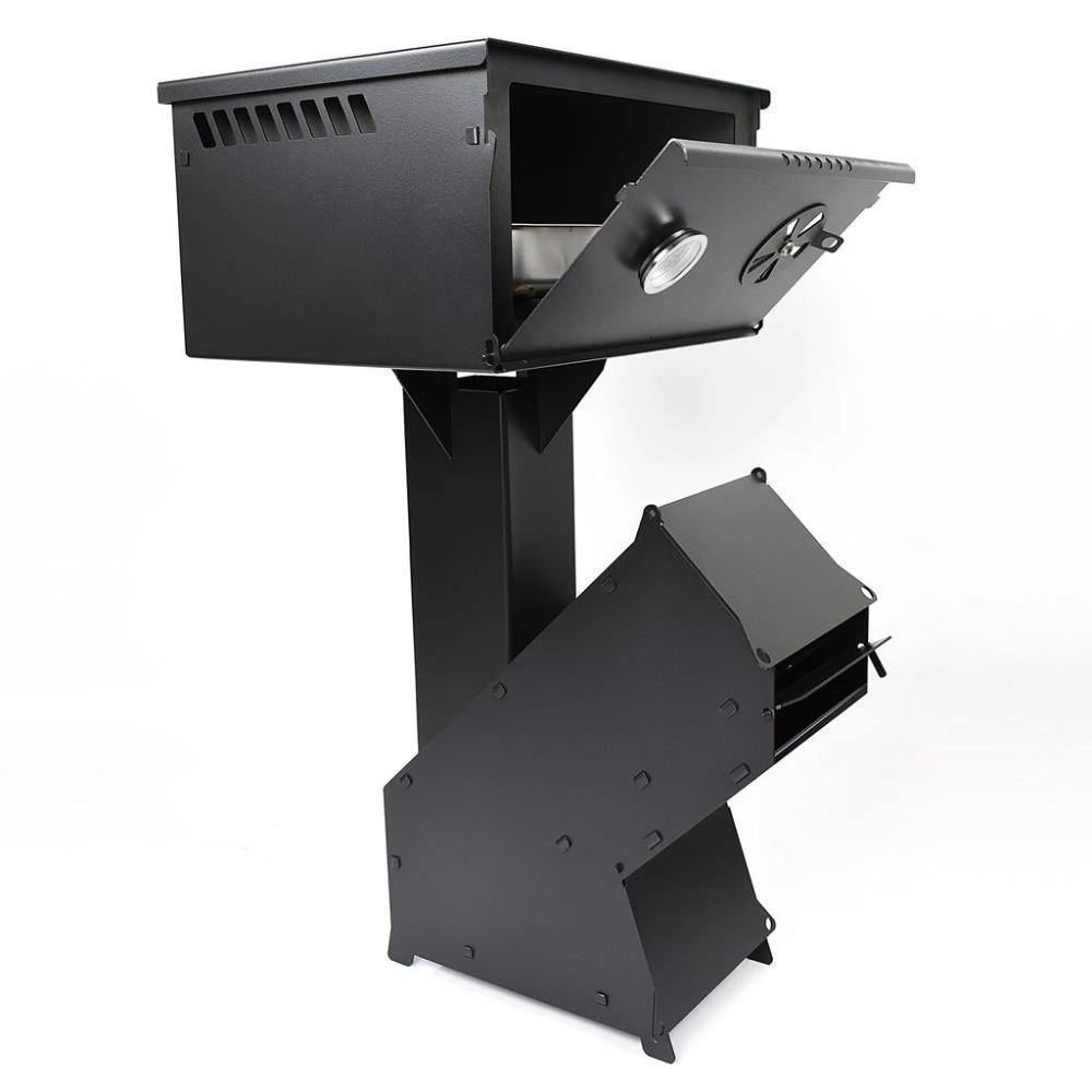 Rocket Stove & Oven - Bell Tent Sussex