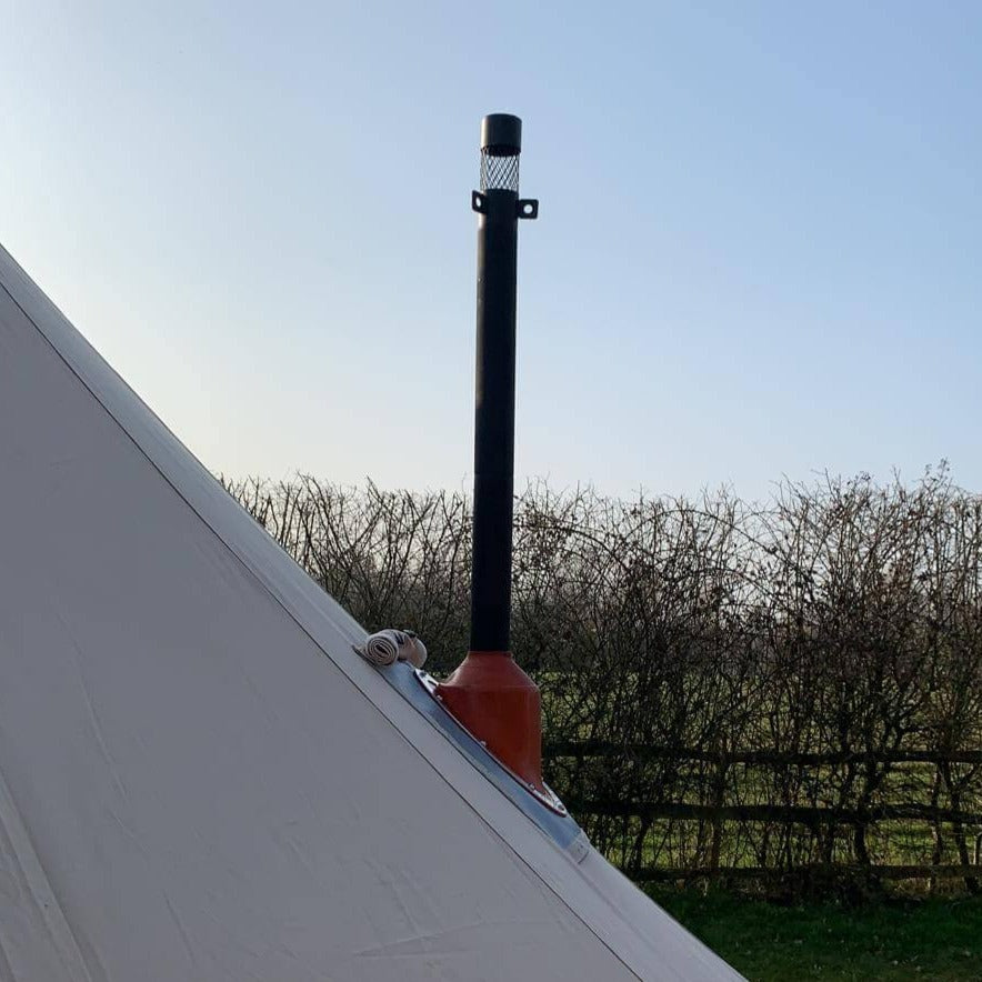 3m Bell Tent Fireproof With Stove Hole & Flap (No Centre Pole) - Bell Tent Sussex