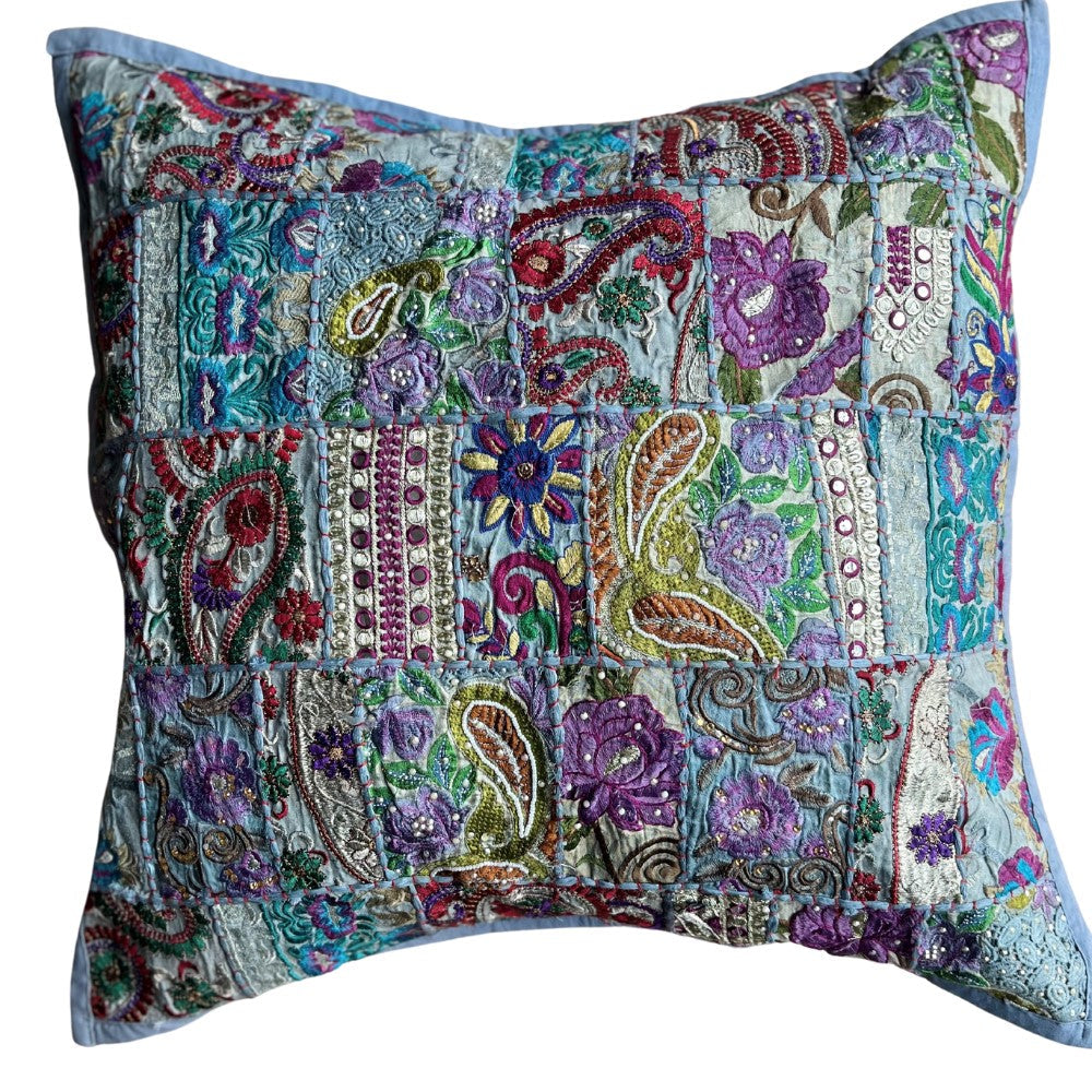 Indian Cushion Covers Handmade - Bell Tent Sussex