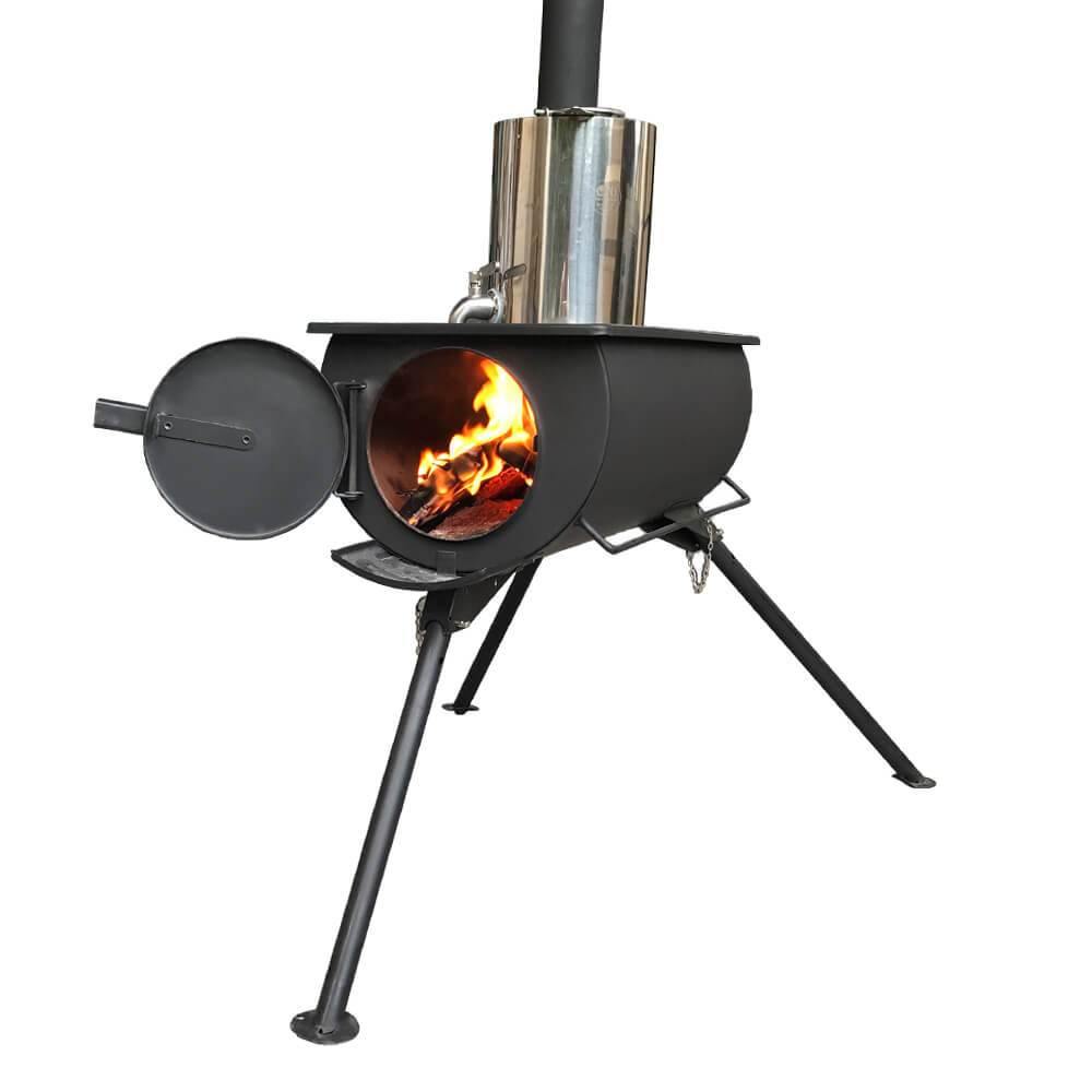 Highlander BLK Portable Stove - Bell Tent Sussex