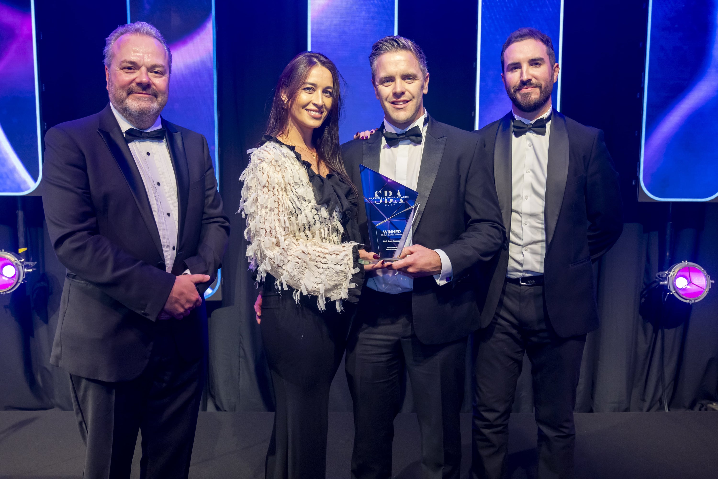 Bell Tent Sussex Wins Medium Business of the Year!