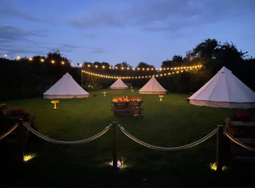 High Quality, 100% Cotton Bell Tents Measuring 5M - Bell Tent Sussex