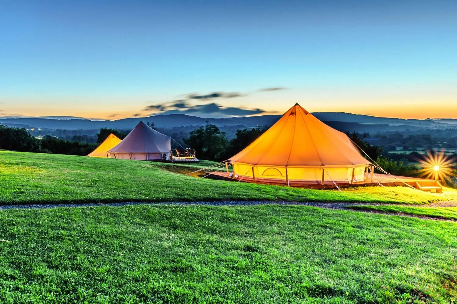 Luxury Canvas Tents - Bell Tent Sussex