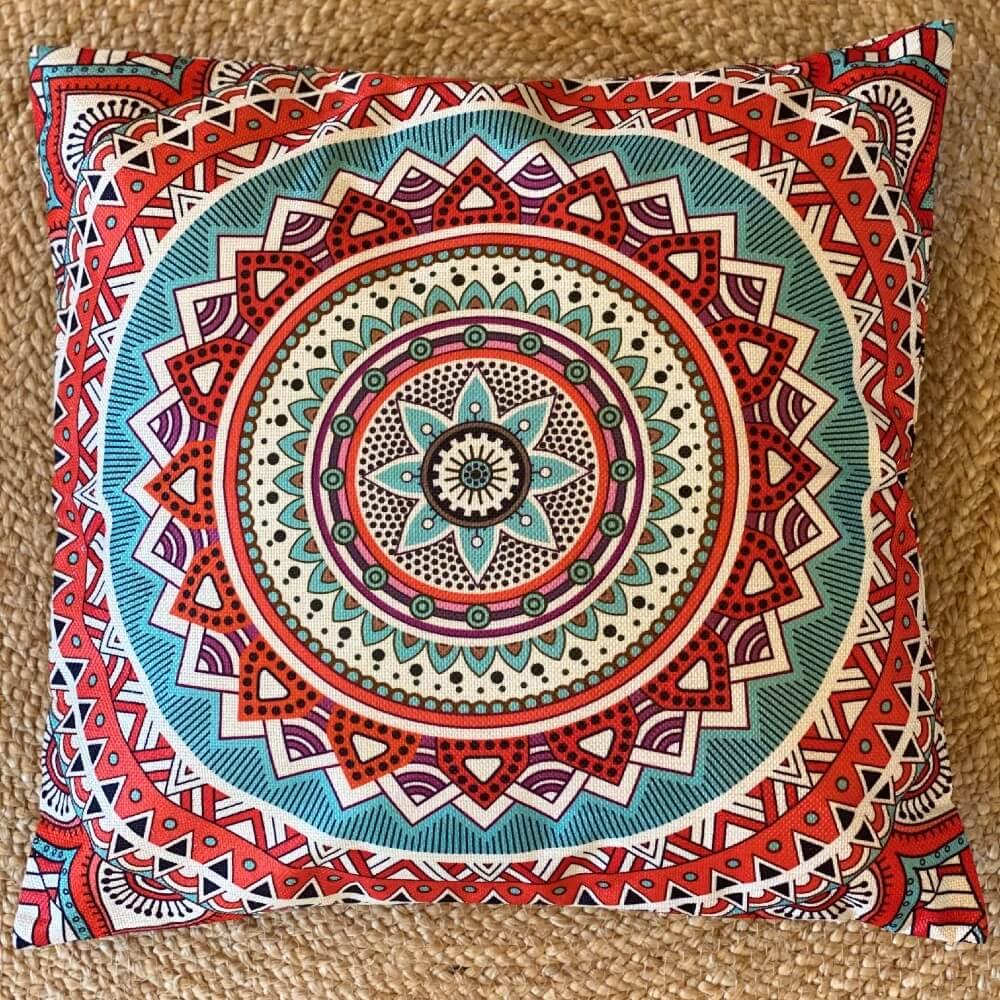 Pillows & Poufs - Bell Tent Sussex