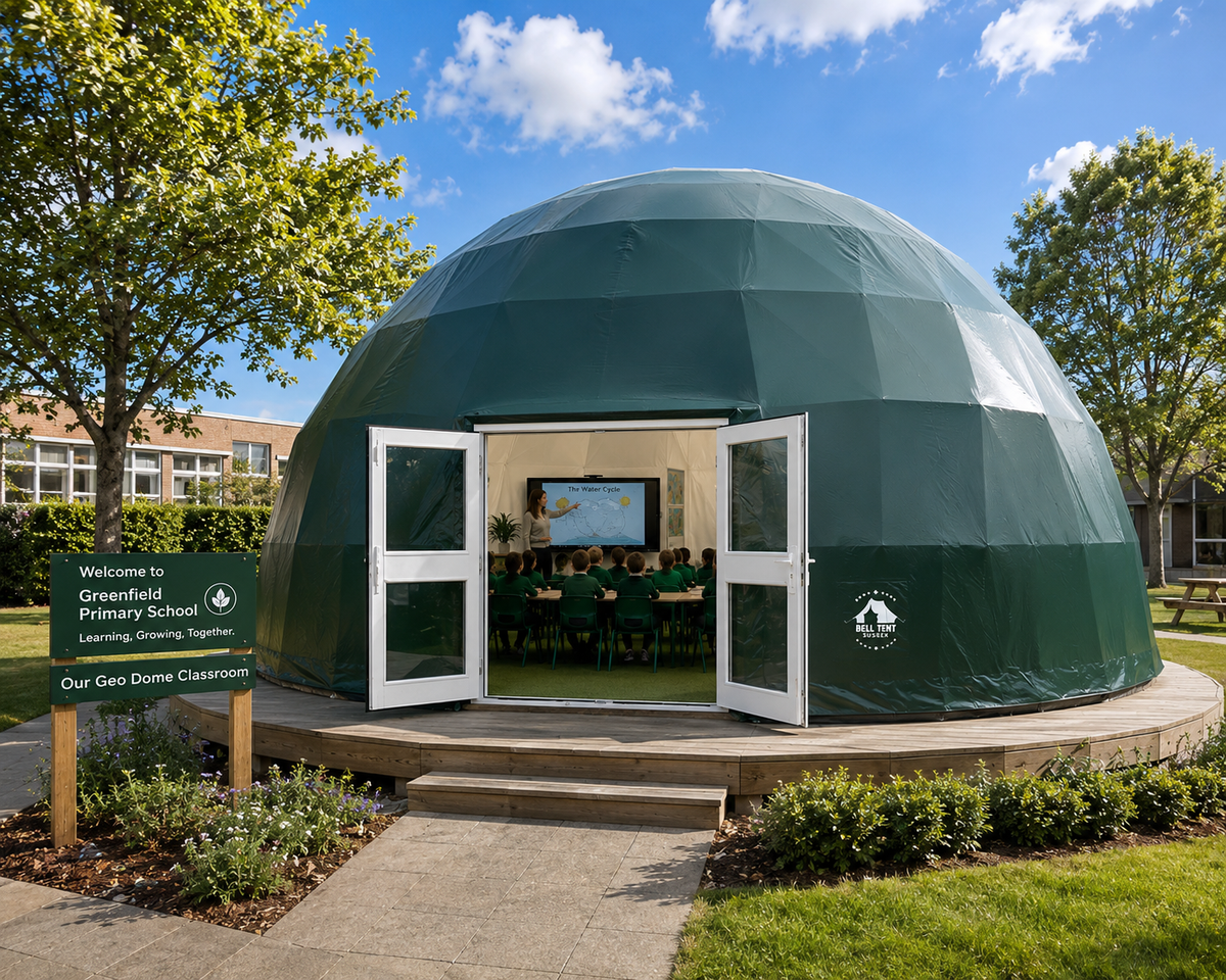 Geodesic Dome – Luxury Glamping & Event Structure - [Bell Tents]