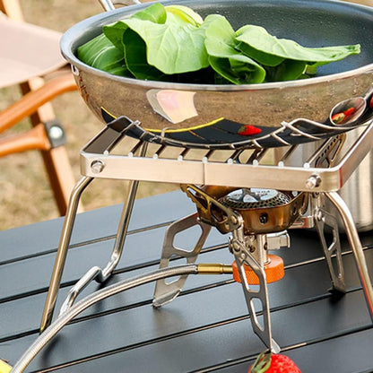 Multifunction Foldable Campfire Grill Grate - [Bell Tents]