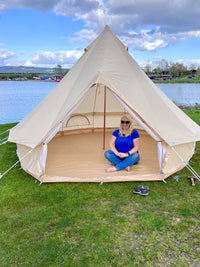 4M Bell Tent Ultra-Light 150D Oxford (Polyester) - [Bell Tents]
