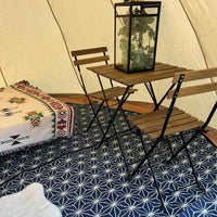 4m Tipi Tent Fireproof With Stove Hole & Flap - Bell Tent Sussex