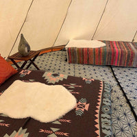 6m Tipi Tent Fireproof With Stove Hole & Flap - Bell Tent Sussex