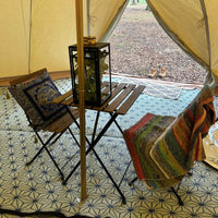 6m Tipi Tent Fireproof With Stove Hole & Flap - Bell Tent Sussex