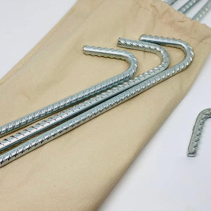 5m Tipi Tent Fireproof With Stove Hole & Flap