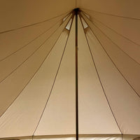 7m Bell Tent Fireproof With Stove Hole & Flap - Bell Tent Sussex