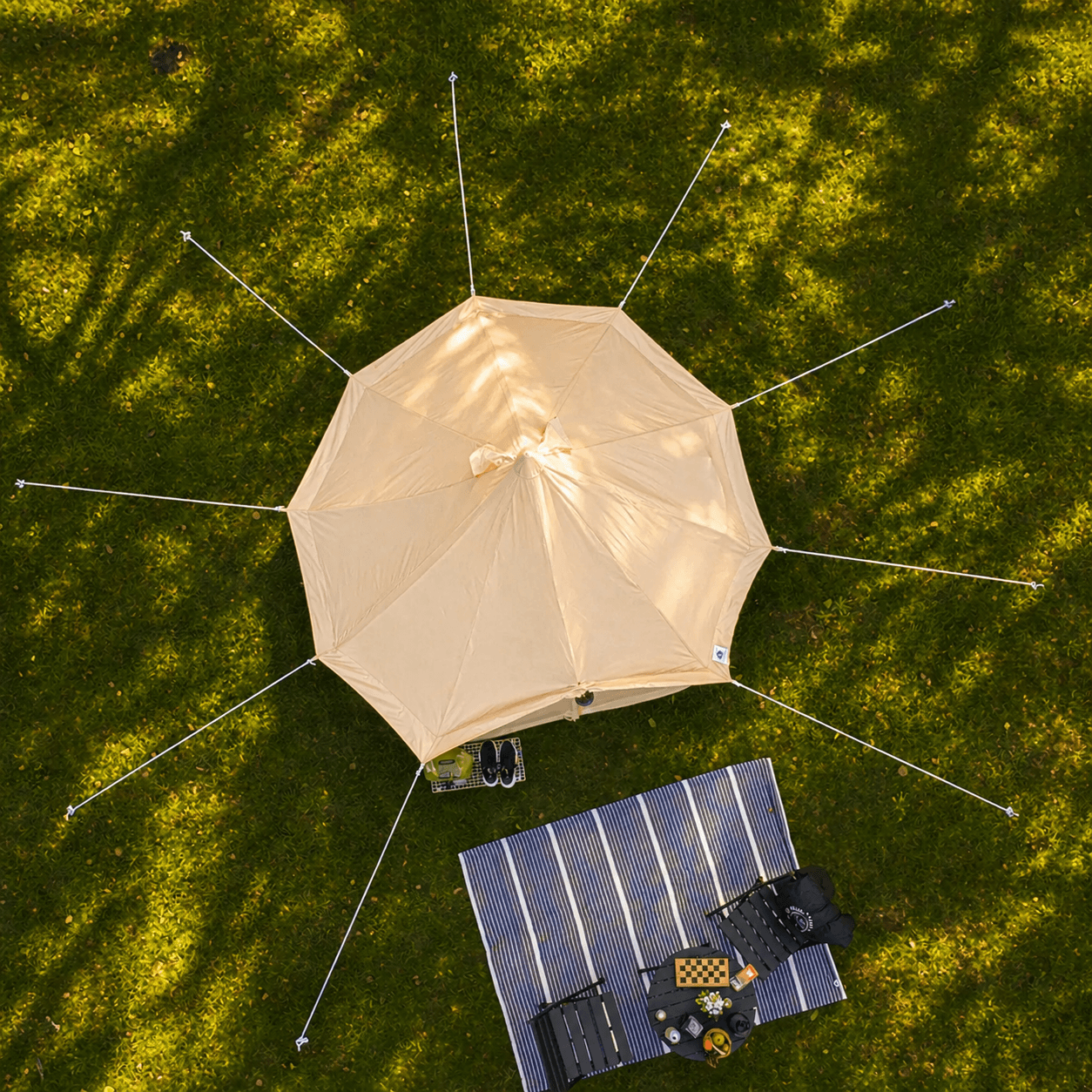 3m Bell Tent  (No Centre Pole)