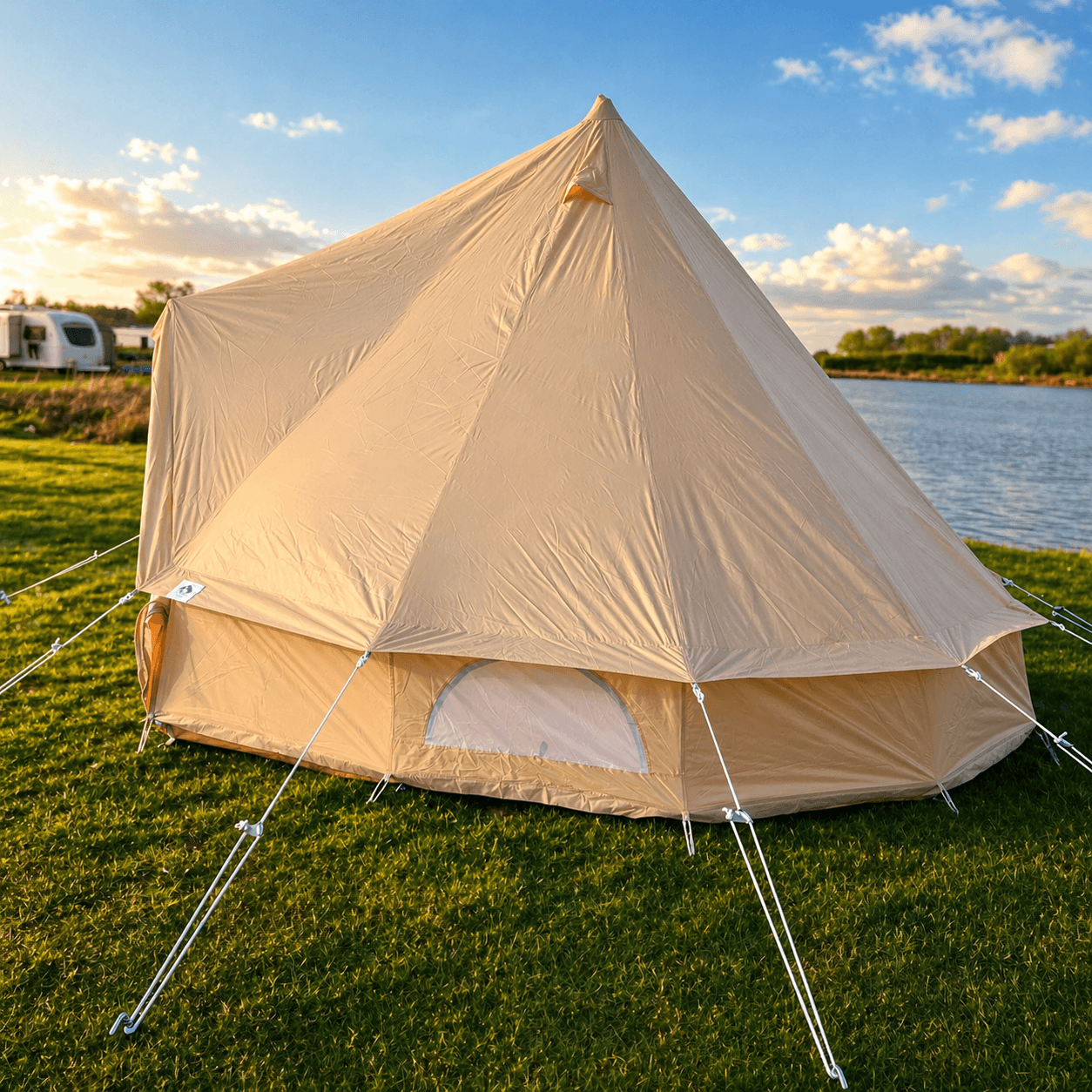 4M Bell Tent Ultra-Light 150D Oxford (Polyester)