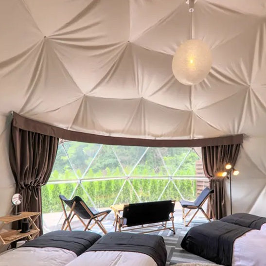 Geodesic Dome – Luxury Glamping & Event Structure