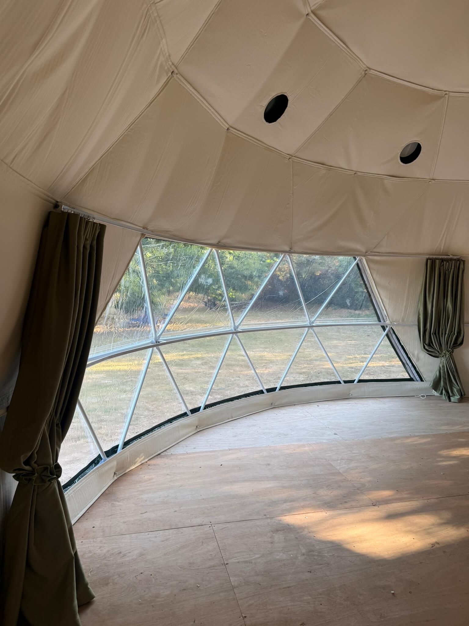 Geodesic Dome – Luxury Glamping & Event Structure