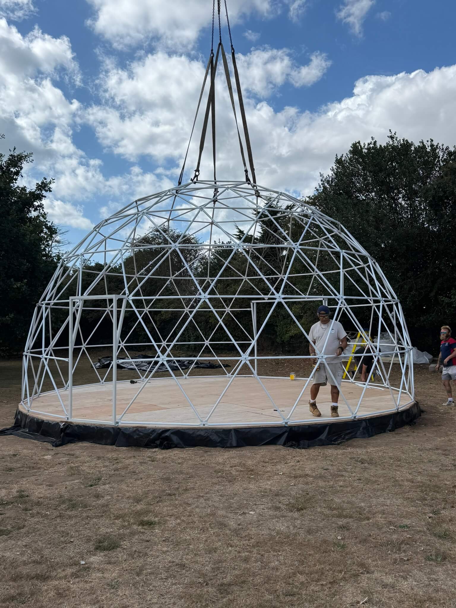 Geodesic Dome – Luxury Glamping & Event Structure