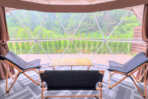 Geodesic Dome – Luxury Glamping & Event Structure
