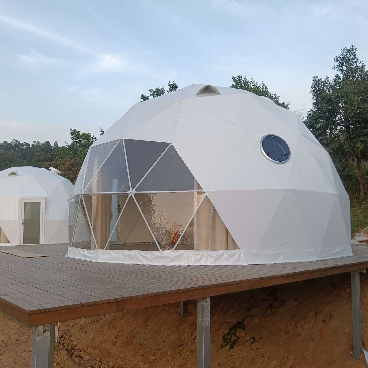 Geodesic Dome – Luxury Glamping & Event Structure - [Bell Tents]