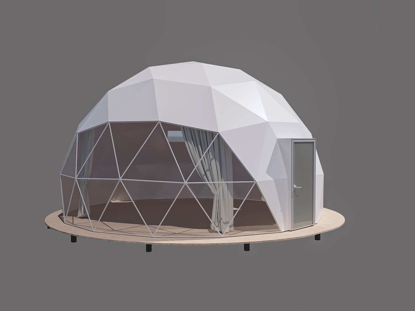 Geodesic Dome – Luxury Glamping & Event Structure