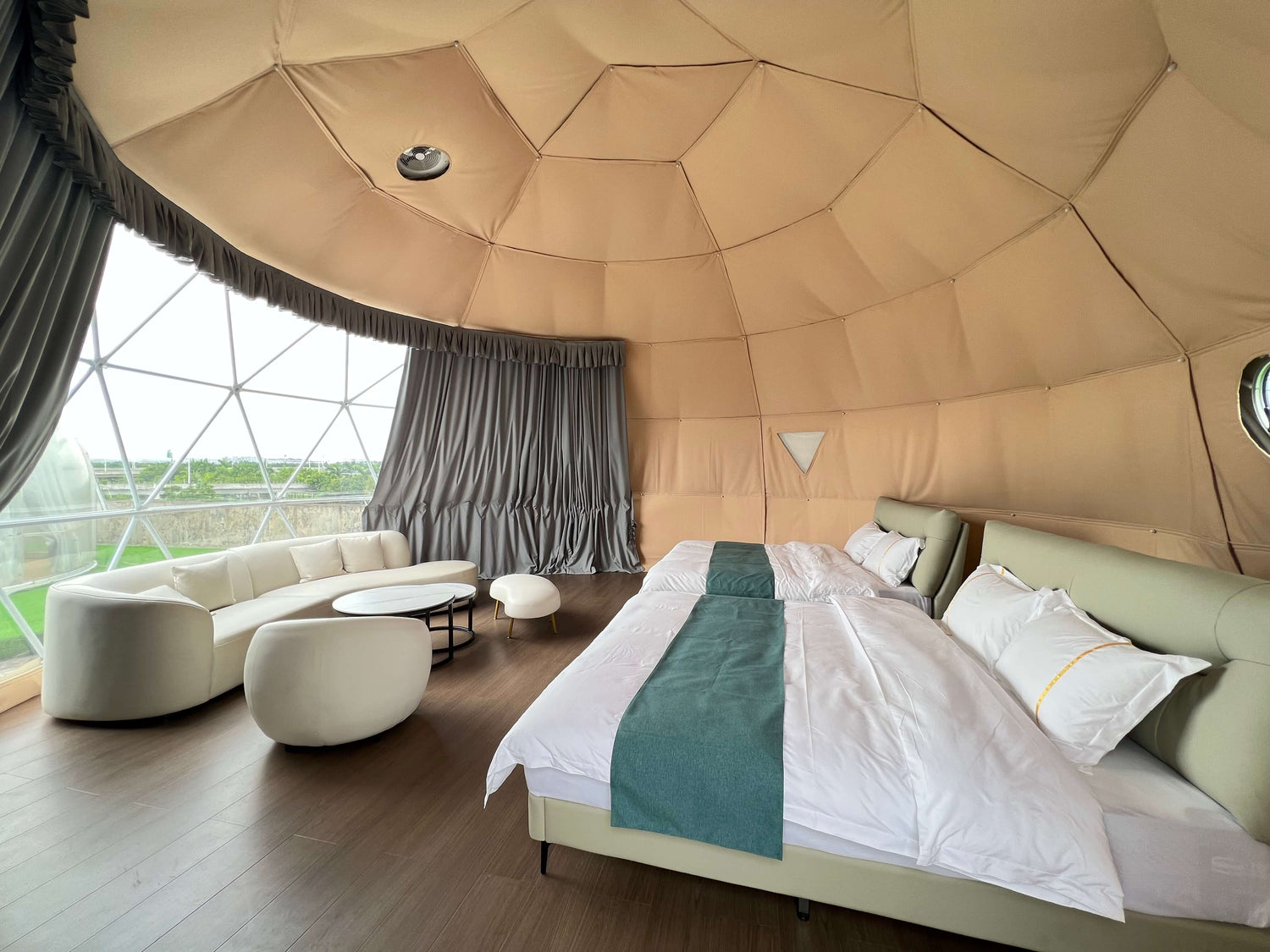 Geodesic Dome – Luxury Glamping & Event Structure - [Bell Tents]
