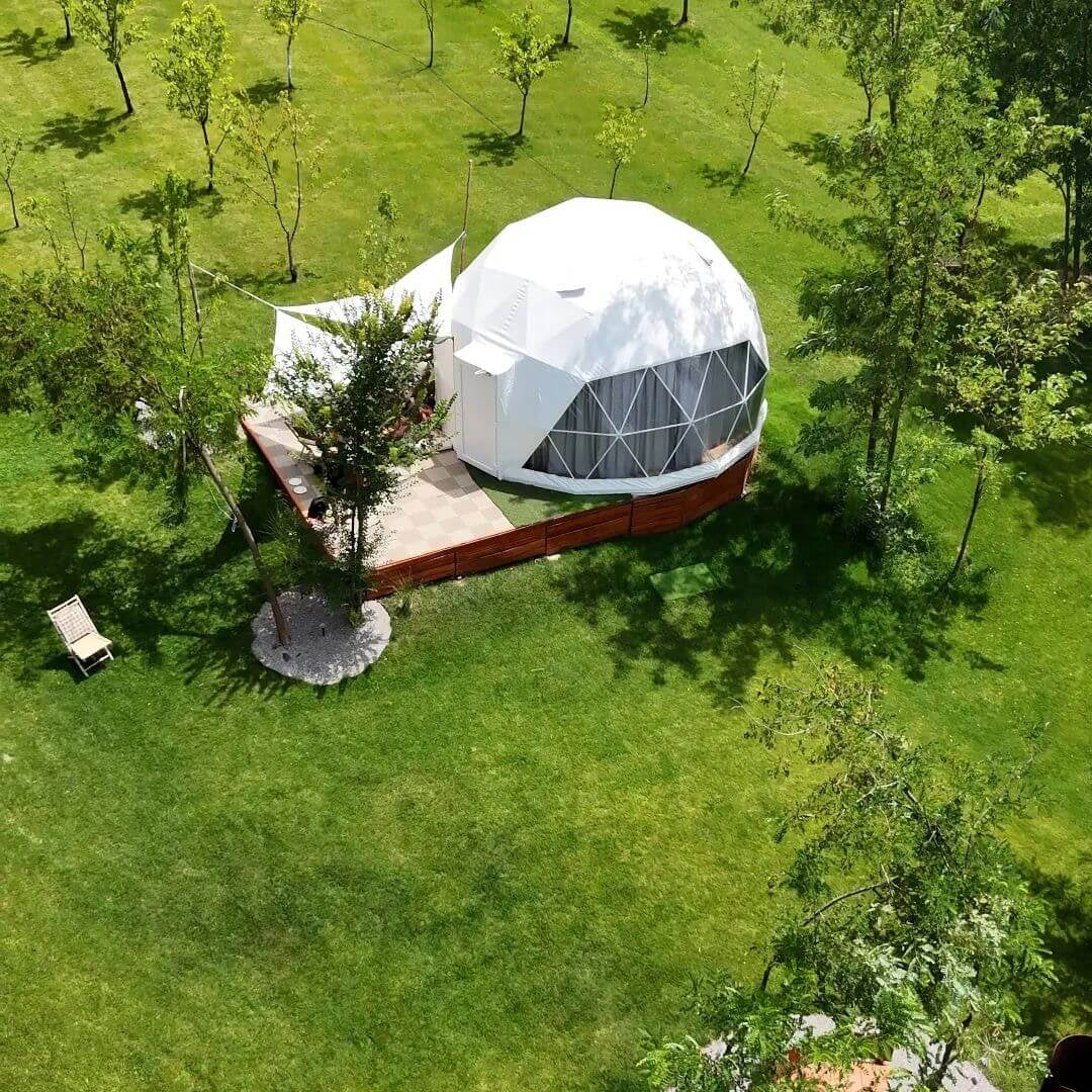 Geodesic Dome – Luxury Glamping &amp; Event Structure