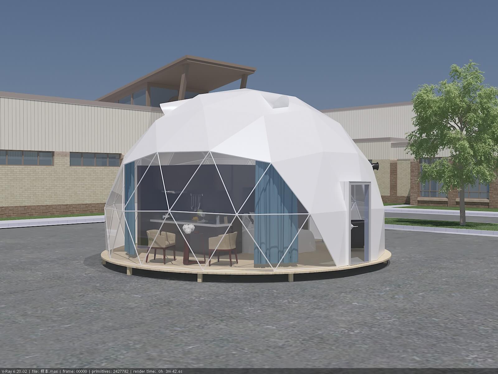 Geodesic Dome – Luxury Glamping & Event Structure