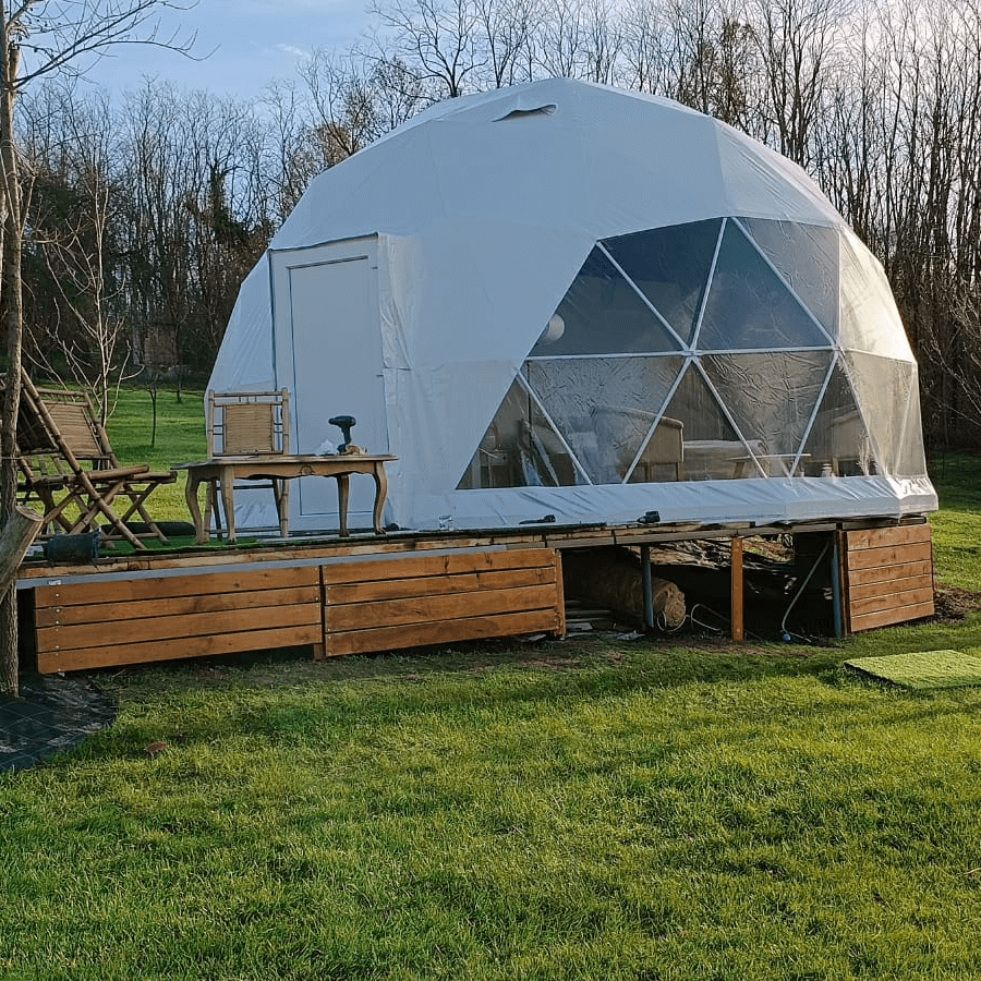 Geodesic Dome – Luxury Glamping & Event Structure