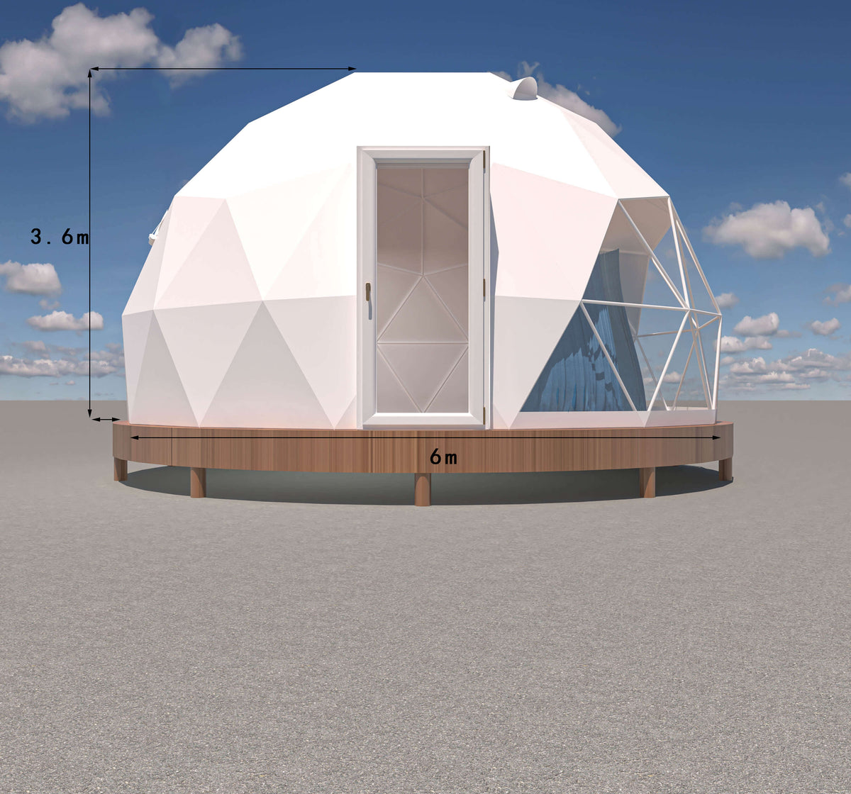 Geodesic Dome – Luxury Glamping & Event Structure - [Bell Tents]