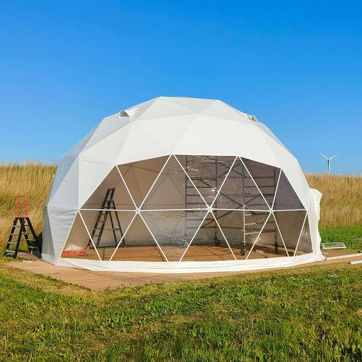 Geodesic Dome – Luxury Glamping & Event Structure - [Bell Tents]