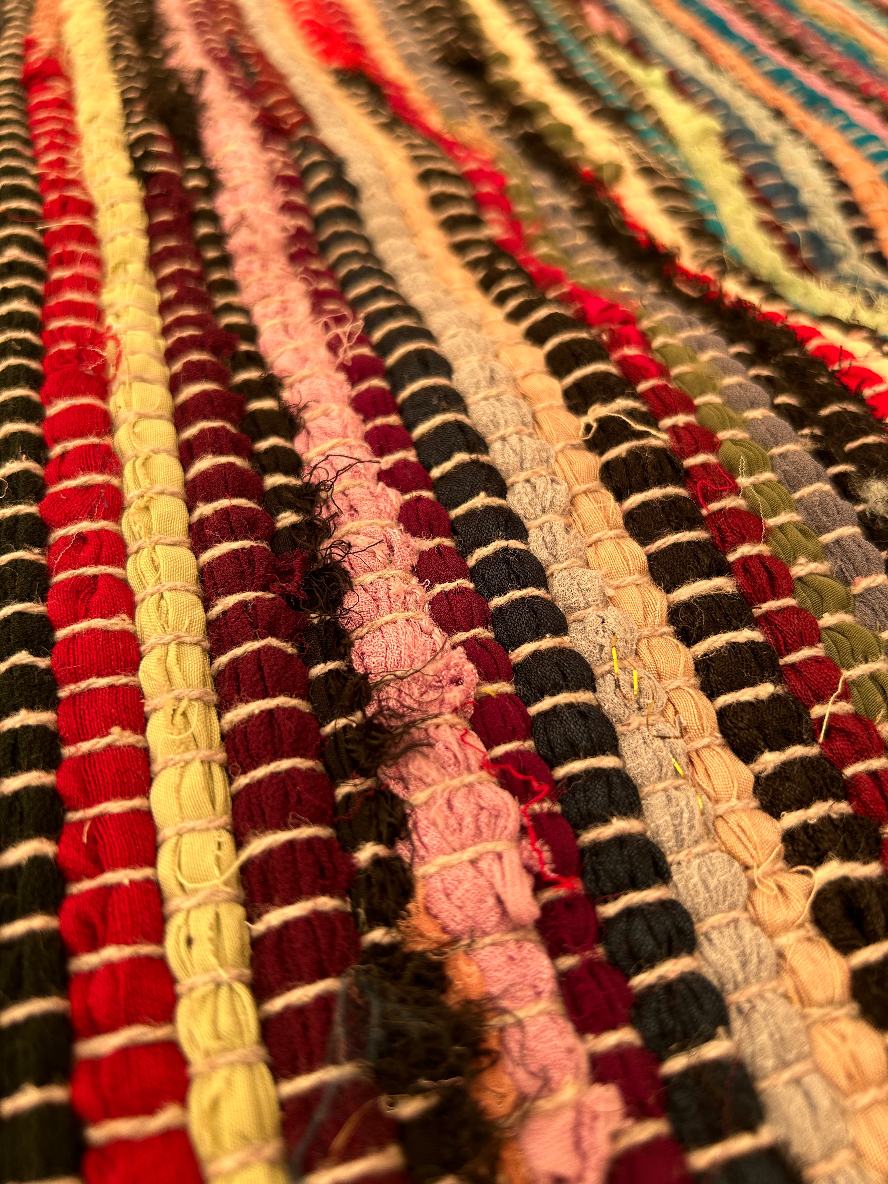Moon Rag Bell Tent Flooring - Indian Rag Rug - Bell Tent Sussex