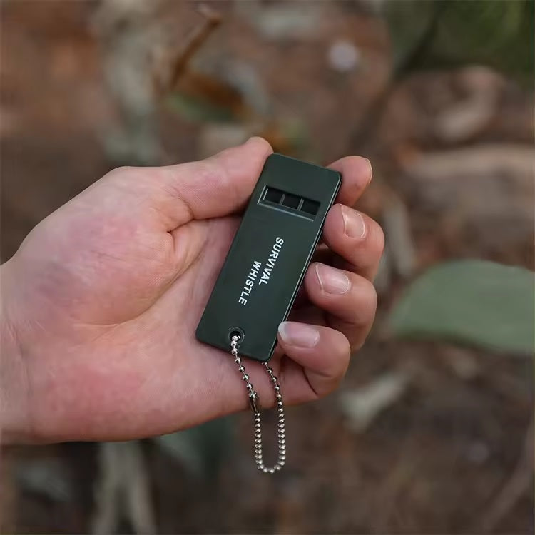 Outdoor Magnesium Flint Tooth Scraper Stone & Whistle - [Bell Tents]