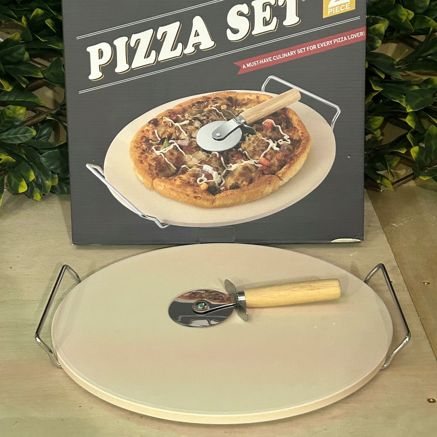 13&quot; Pizza Stone Set - [Bell Tents]