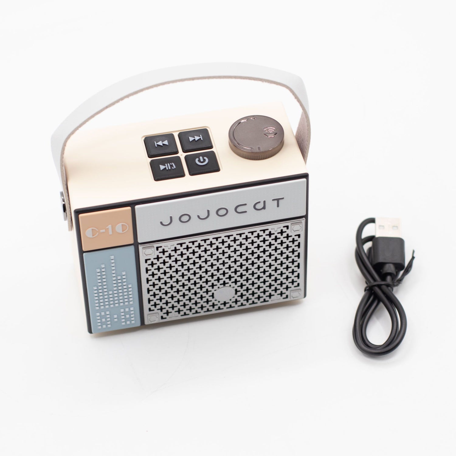 Siaradwr Radio Retro - JojoCat C10 - [Pebyll Bell]