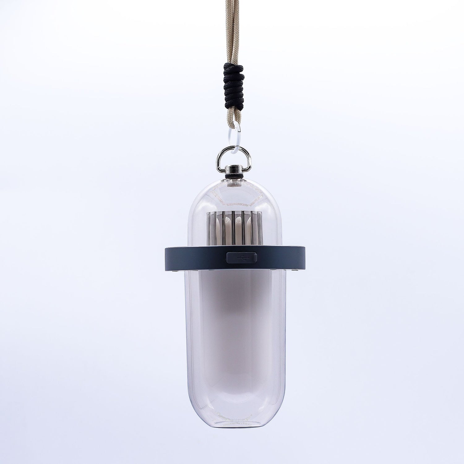 Lamp Effeith Fflam Awyr Agored - Gwyn USB - Gwefradwy C - Lliw Lluosog - [Pebyll Bell]