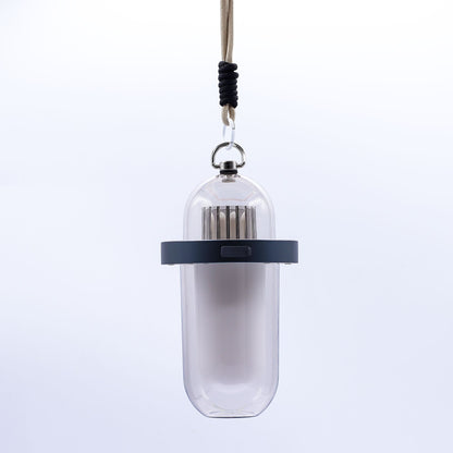 Lamp Effeith Fflam Awyr Agored - Gwyn USB - Gwefradwy C - Lliw Lluosog - [Pebyll Bell]