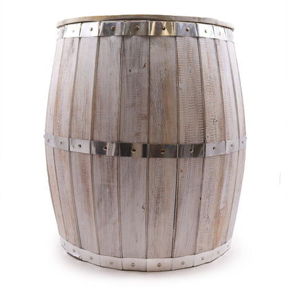 Bwrdd Casgenni Cwrw – Pren Gwyngalch 60 x 48.5 cm - [Pebyll Cloch]