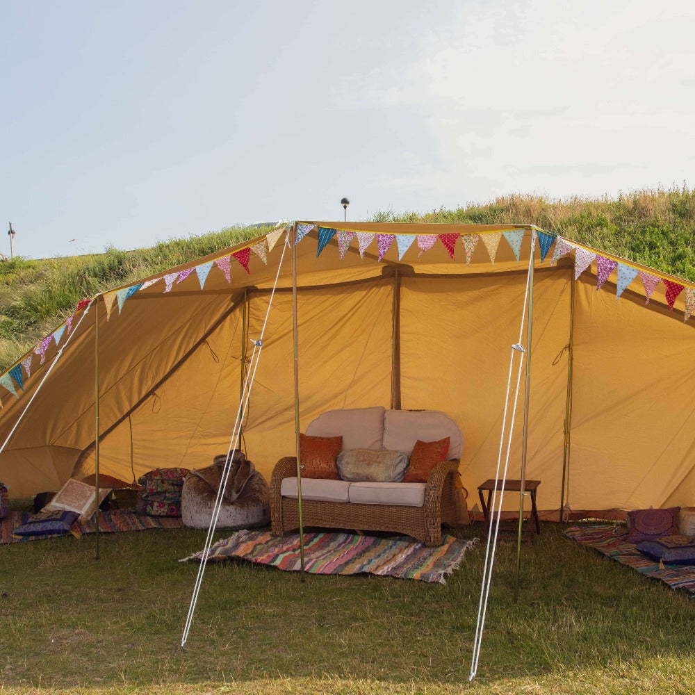 The Sussex Superior Canvas Awning / Gazebo - Bell Tent Sussex