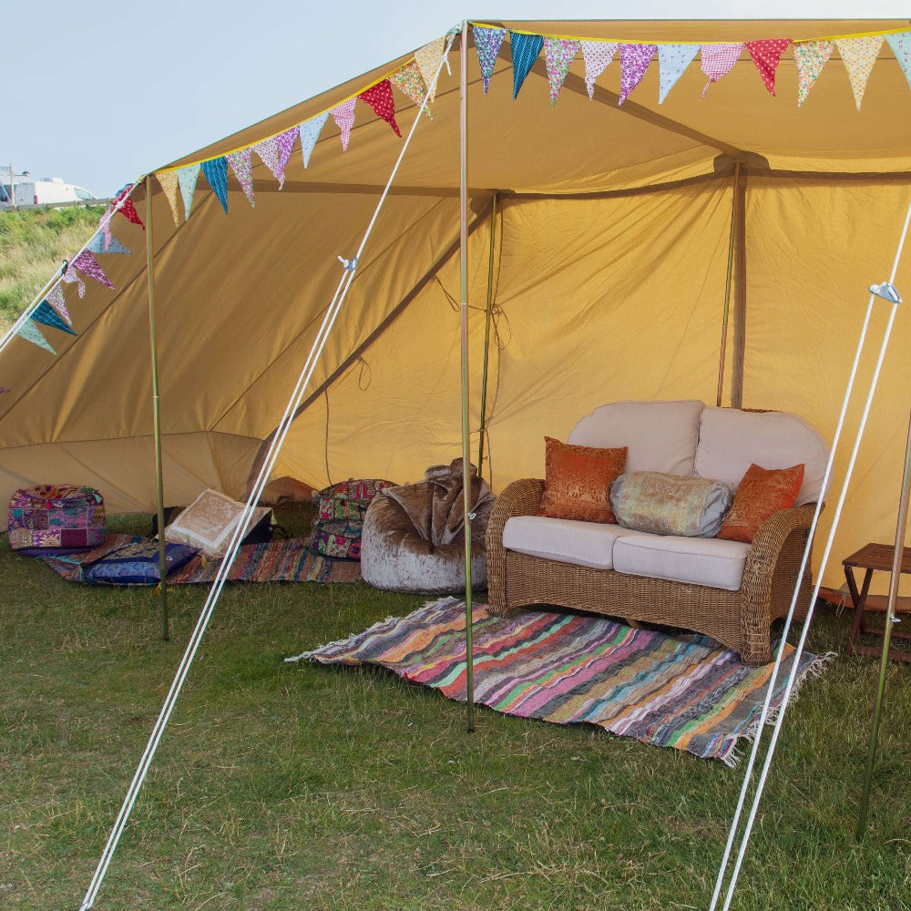 The Sussex Superior Canvas Awning / Gazebo - Bell Tent Sussex