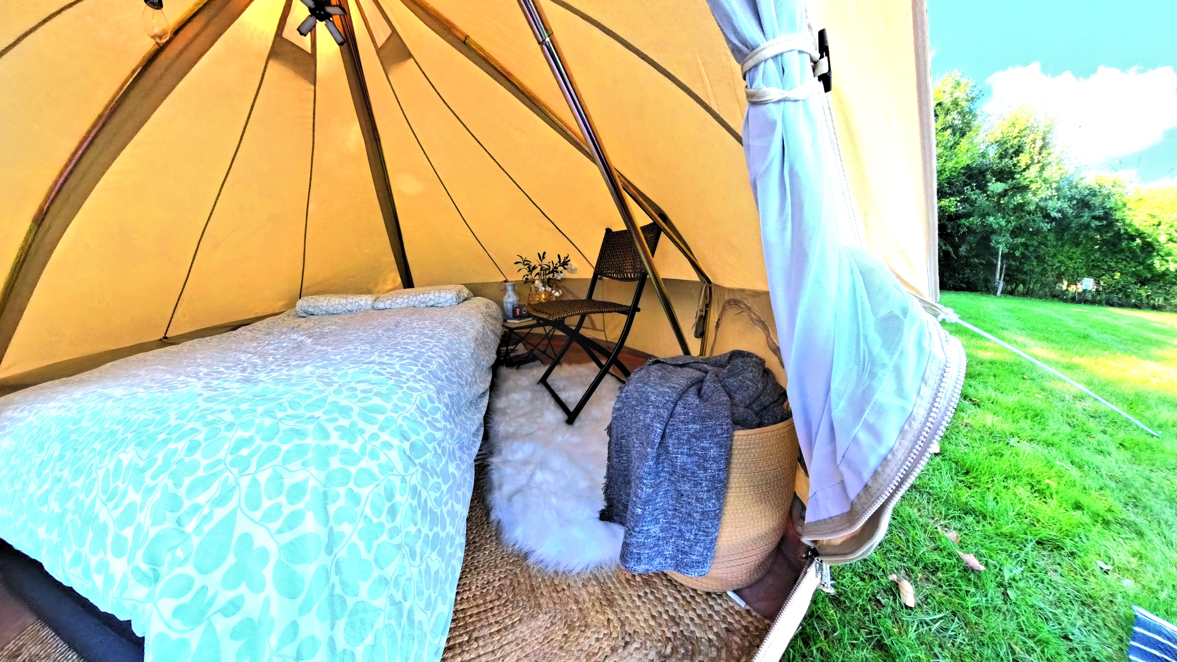 3m Bell Tent  (No Centre Pole)