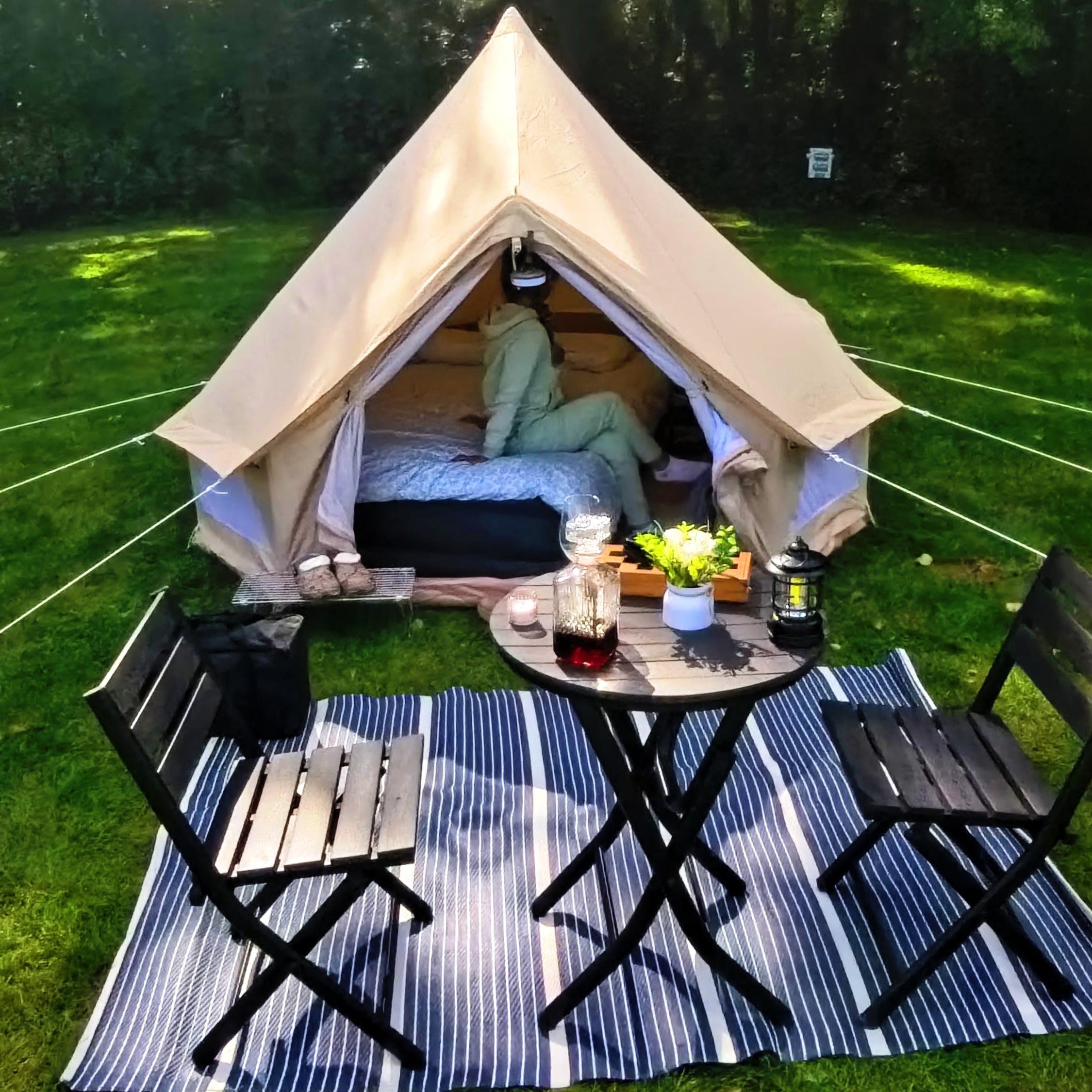 3m Bell Tent  (No Centre Pole)