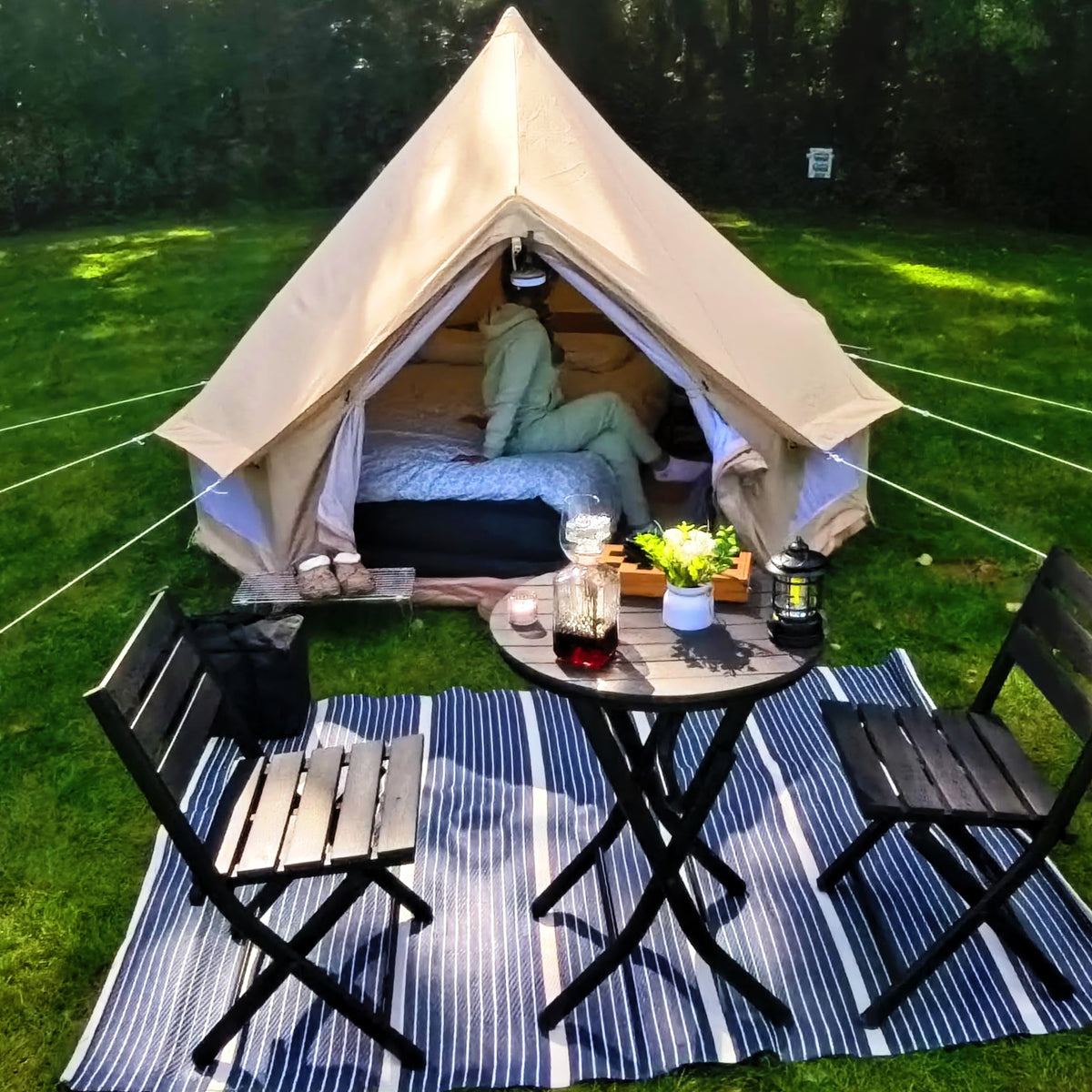 3m Bell Tent  (No Centre Pole) - [Bell Tents]