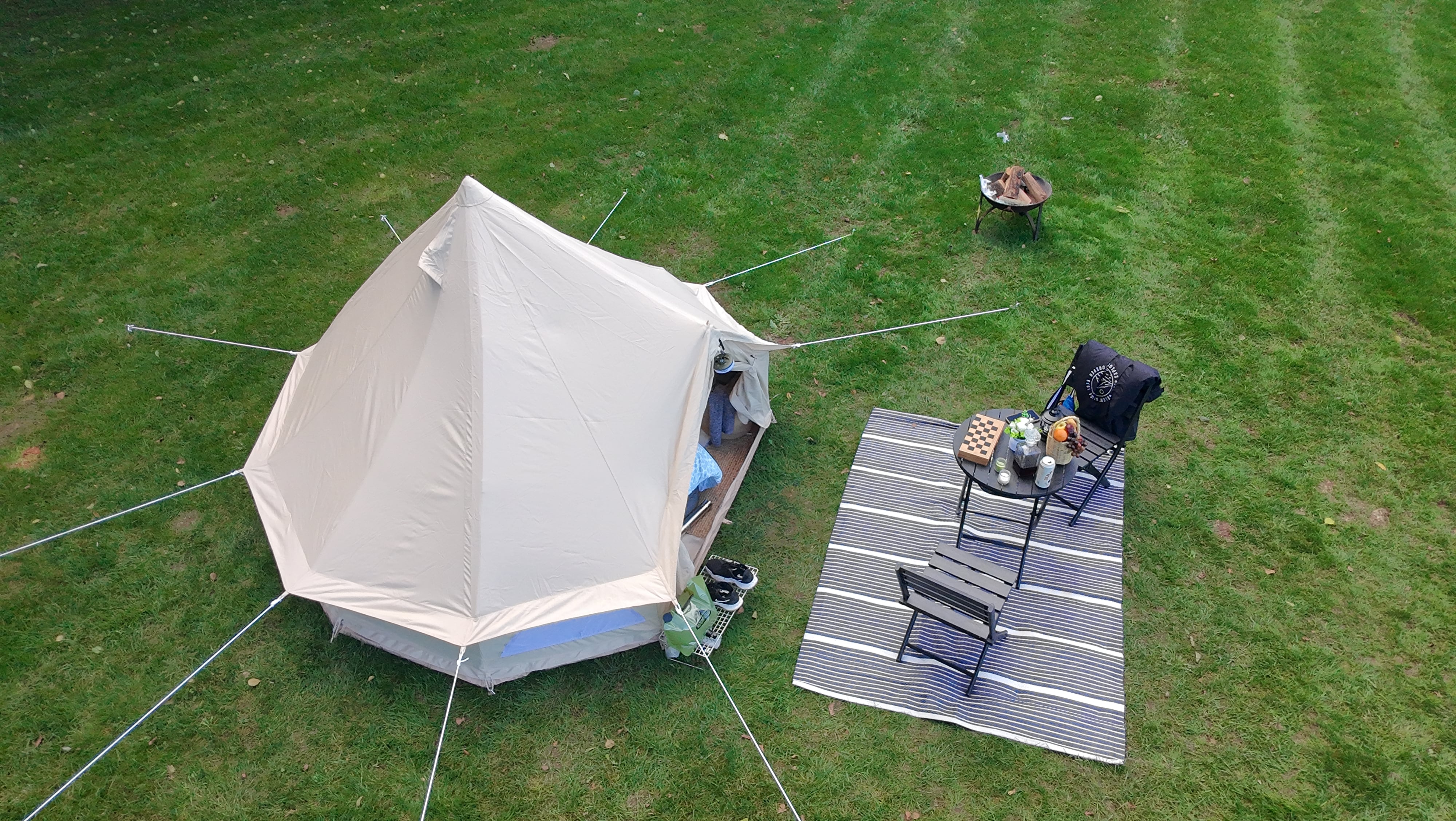 3m Bell Tent  (No Centre Pole)